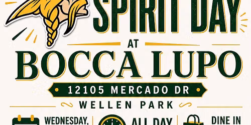 \ud83d\udc9a\ud83d\udc9b Venice Vikings Spirit Day at Bocca Lupo \ud83d\udc9b\ud83d\udc9a