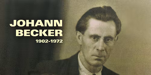 JOHANN BECKER - FRAGMENTE EINES LEBENS