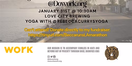 Yoga Fundraiser for Haitian Families