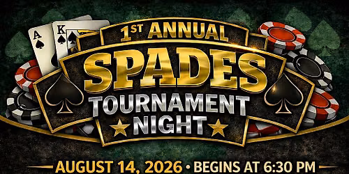 1st Annual American Legion NC Post 267 Spades Game Tournament Night