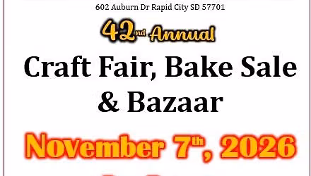 42st Annual Craft Fair, Bake Sale & Bazaar