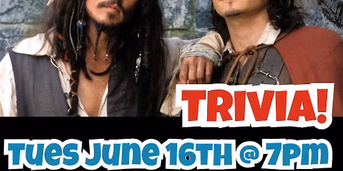 Pirates of the Caribbean Trivia @ Hurricane Grill & Wings Longwood