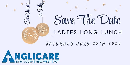 Christmas in July- Ladies Long Lunch supporting "Anglicare" 