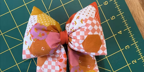 Christmas Ornament Making Class - Sew a Bow Ornament