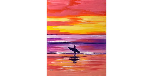 Waves at Sunrise - Paint and Sip in San Diego | Classpop!\u2122