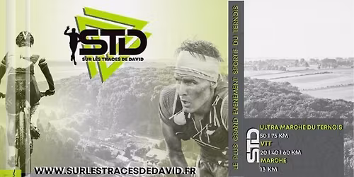 STD "sur les traces de david" Ultra marche VTT Marche Running Valhuon