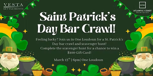 Saint Patrick's Day Bar Crawl