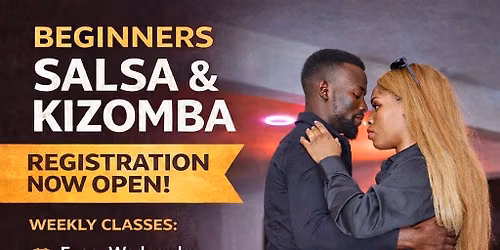 SALSA AND KIZOMBA BEGINNER CLASSES