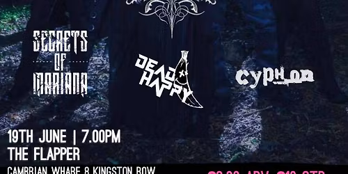Elkapath @ The Flapper birmingham Elkapath\/Secrets of Mariana\/Dead Happy\/Cyphon