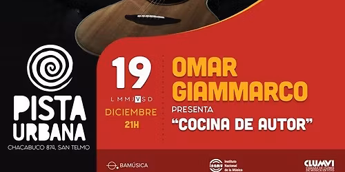 OMAR GIAMMARCO - \u00daLTIMA "COCINA DE AUTOR" DEL A\u00d1O