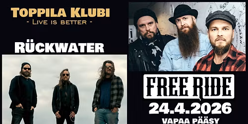 R\u00dcCKWATER & FREE RIDE