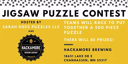 PRIDE Team  Jigsaw Puzzle Contest at Hackamore Brewing Company - June 2026
