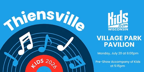 THIENSVILLE (FREE & OUTDOOR) : "America's Soundtrack; The Pulse of a Nation" 