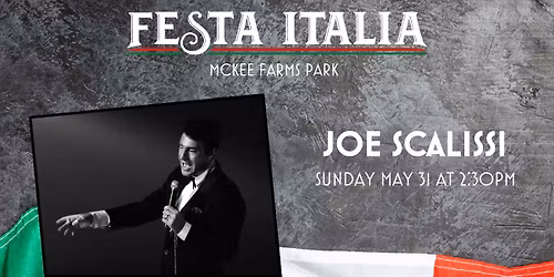 Joe Scalissi at Festa Italia 2026