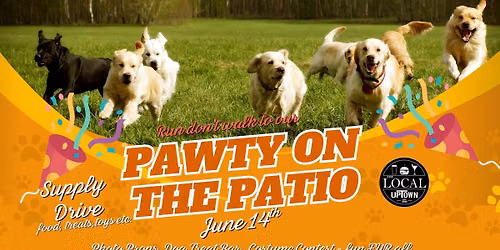 PAWTY on the Patio