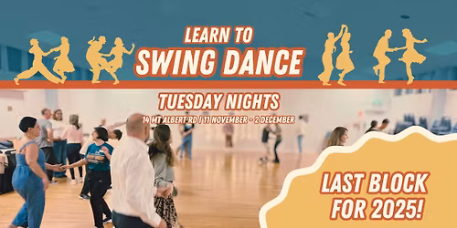 Learn to Swing Dance l Mt Albert l Beginners welcome!