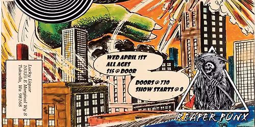  MFD, HYPNO TECHS, REAPER PUNX @ Lucky Liquor ALL AGES