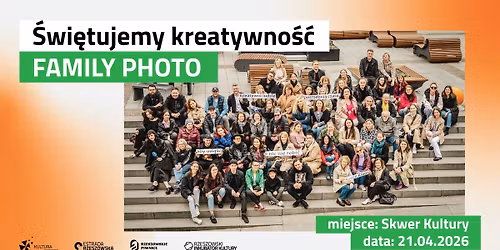 \u015awi\u0119tujemy kreatywno\u015b\u0107 - family photo z okazji \u015awiatowego Dnia Kreatywno\u015bci i Innowacji