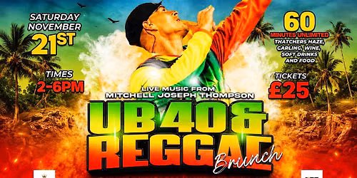 Ub40 & Reggae brunch