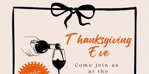 Thanksgiving Eve drinks n' bites at The Mason Jar Cafe 