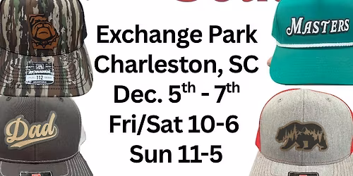 Custom hats made at CMITS Charleston 