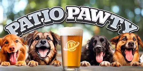 Patio Pawty Doggie Happy Hour
