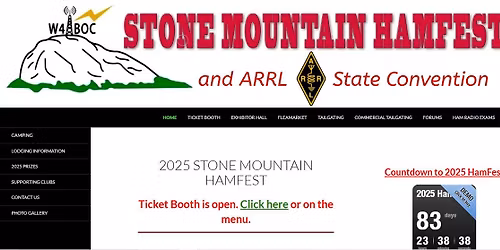 Stone Mountain Hamfest - 2025