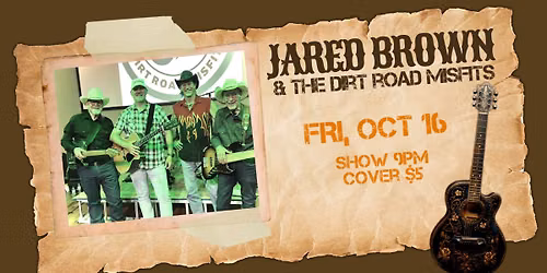 Jared Brown & the Dirt Road Misfits at Jerry\u2019s Bar & Grill
