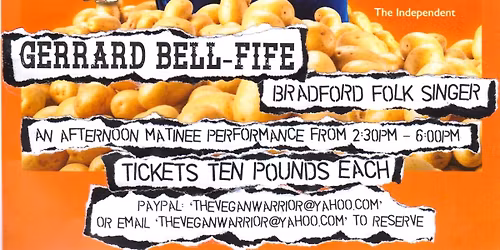 John Hegley and Gerrard Bell-Fife at 1 in 12 Club Bradford