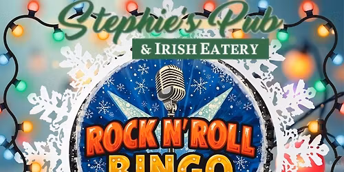 Rock N Roll music bingo @ Stephie's Pub and Eatery in Apopka
