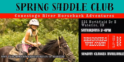 Saturday Spring Saddle Club 
