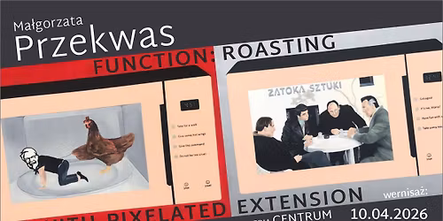 \u201eFunction: roasting with pixelated extension\u201d Ma\u0142gorzaty Przekwas \u2013 nowa wystawa w CKiS