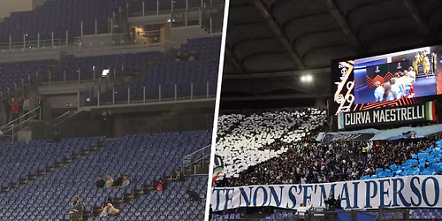 SS Lazio vs Inter Milan at Stadio Olimpico