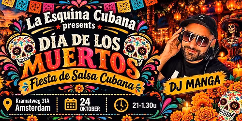 Cuban Salsa Party \/\/ Dia de Los Muertos \ud83c\udff5\ufe0f\ud83d\udc80\ud83d\udd6f\ufe0f