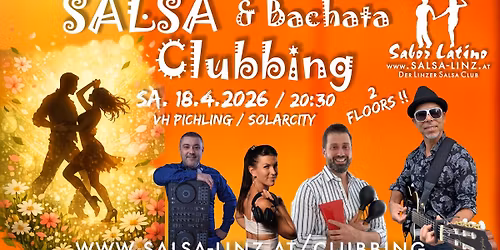 Sabor Latino - Salsa & Bachata Clubbing mit Live "El Yu" - 2 Floors!