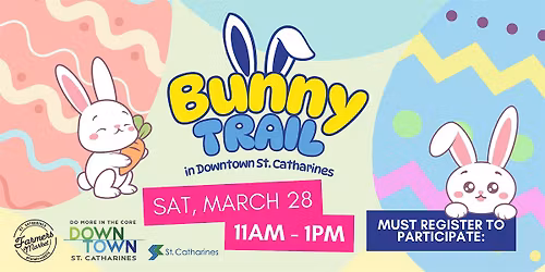 Bunny Trail in Downtown St. Catharines