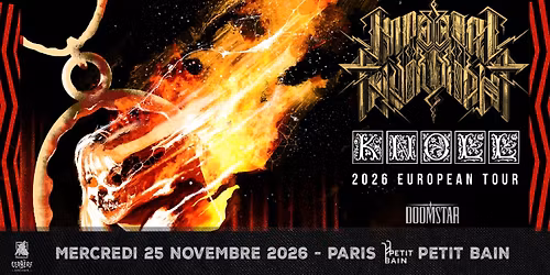 IMPERIAL TRIUMPHANT + KNOLL \/\/ PARIS - PETIT BAIN