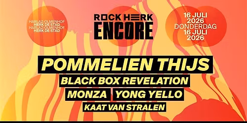 Rock Herk Encore 2026 - 16 July