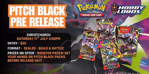 Pokemon - Pitch Black Pre Release!