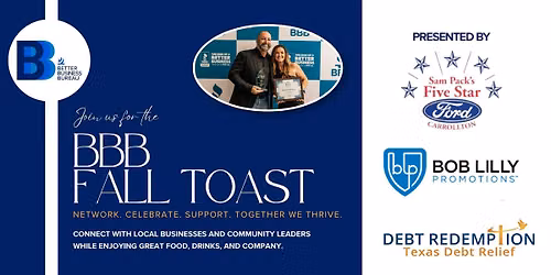 BBB Fall Toast in Dallas