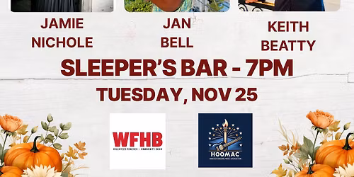 Jamie Nichole, Jan Bell, and Keith Beatty rock the songwriter night!