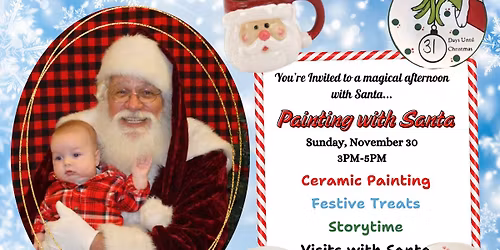 Painting with Santa