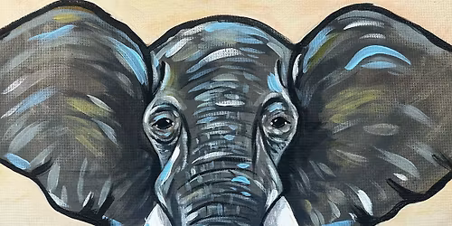 Elephant Sip & Paint Event in Tamworth \ud83d\udc18 @ The Longwood \ud83c\udfa8 No experience required!