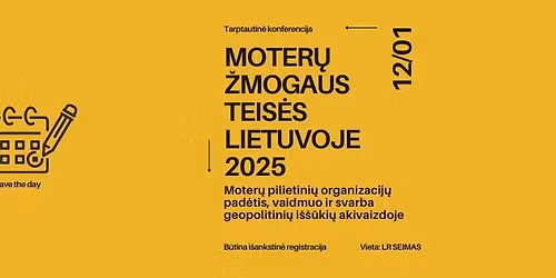 Moter\u0173 \u017emogaus teis\u0117s Lietuvoje 2025