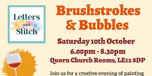 Brushstrokes and Bubbles Workshop