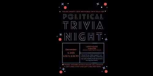 Political Trivia Night!