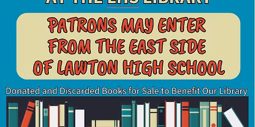 Book Sale to Benefit Lawton High Library