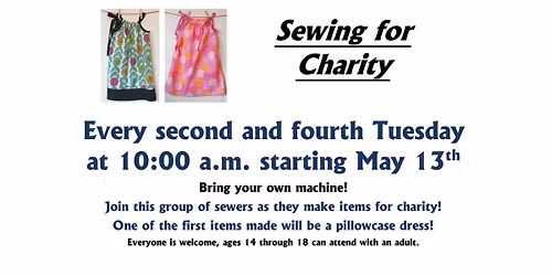 Sewing for Charity