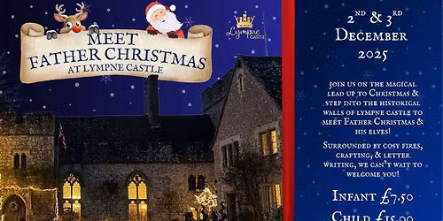 Meet Father Christmas At The Castle