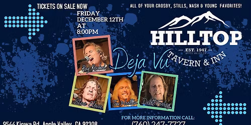 Deja Vu - Crosby Stills Nash and Young Tribute